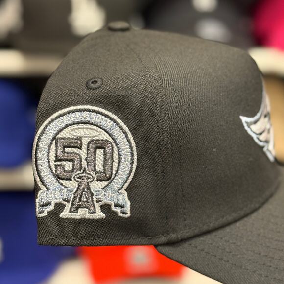 New Era Anaheim Angels '50th Anniversary' A-Frame 9FORTY Snapback - Picture 3 of 4